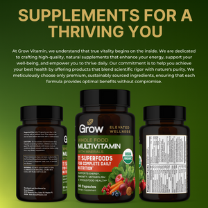 Whole Food Multivitamin with Minerals (45 Day supply)